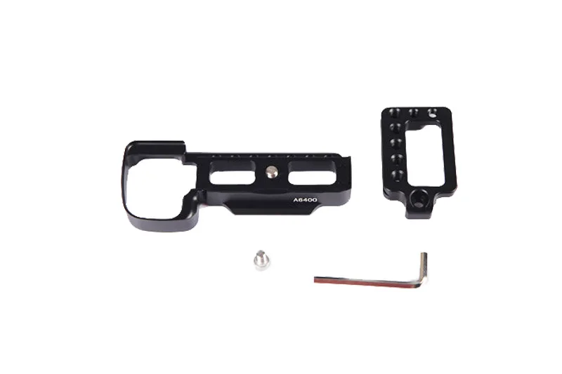 Soporte de cámara Vertical Shoot Hand Grip, ILCE-6400L de liberación rápida, A6400, placa L