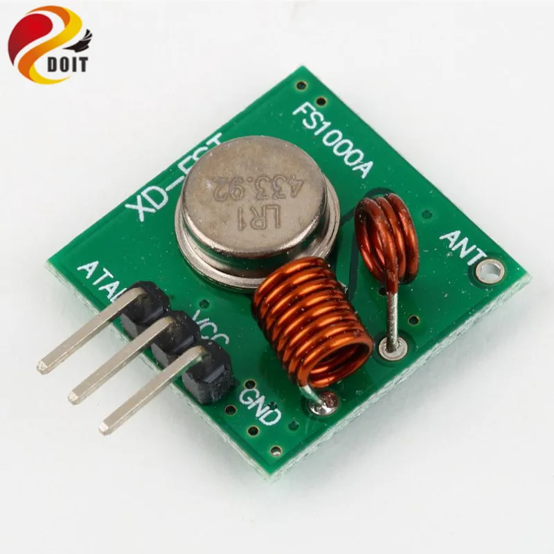 10 Set Wireless RF Transmitter and Receiver Module 433MHz/315MHz Link Kit for Arduino/ARM/MCU Remote Control