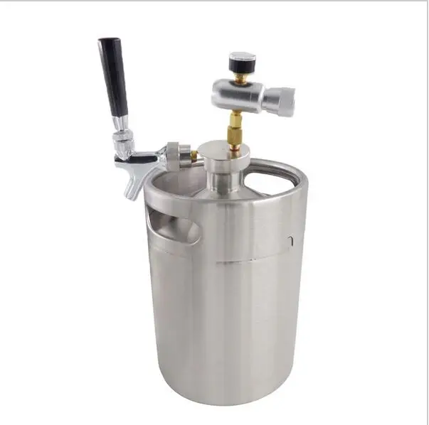 

Practical Beer Accessories Stainless Steel Draft Homebrew Beer Tap Wine Faucet - Keg Tap