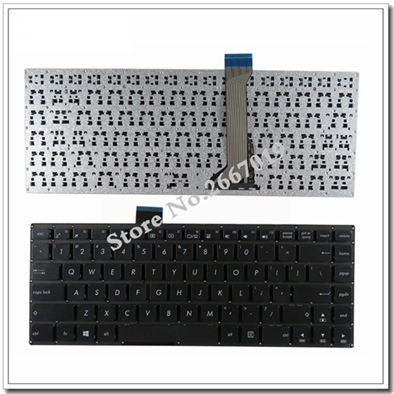 US black New for asus E402 E402M E402MA E402SA E402S E403SA E402N Laptop Keyboard English