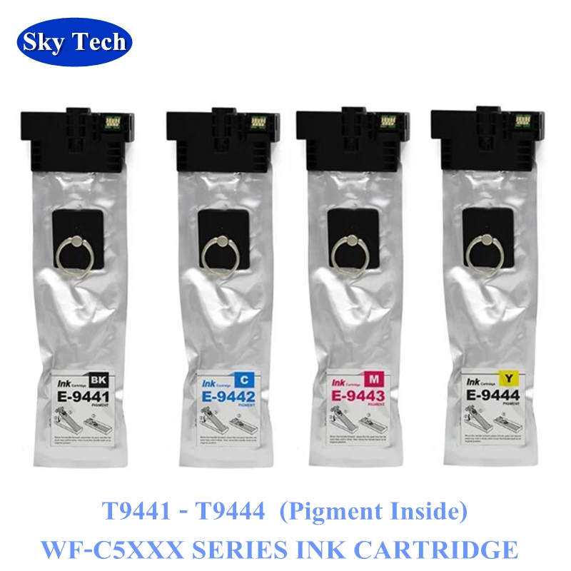 Compatible Ink Cartridges For T9441 - T9444 , For Epson WorkForce Pro WF-C5210DW / WF-C5290DW / WF-C5710DWF / WF-C5790DWF