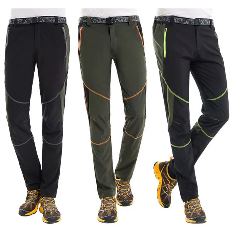 Befusy Men Spring Summer Hiking Pants Sport Outdoor Fishing Climbing Trekking Camping Trousers Quick Dry Male Breathable Pants