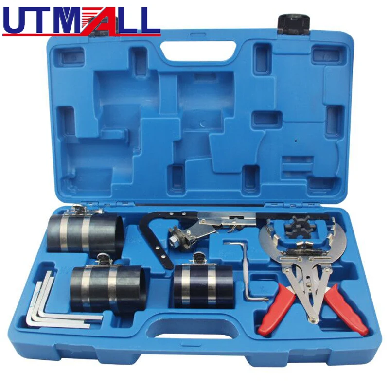 Kolben Ring Service Tool Set Auto Motor Motor Reinigung Kolben Ring Expander Kompressor Werkzeug Set