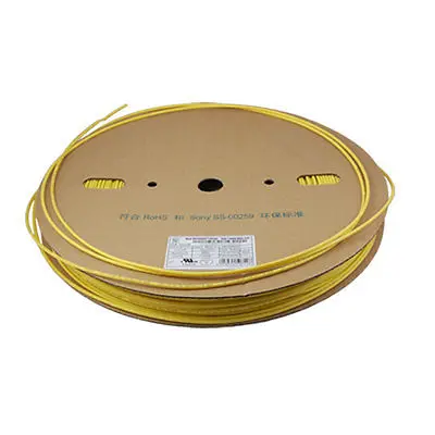 

Yellow 3mm Dia. Heat Shrinkable Shrink Tubes 200M 2:1 Ratio