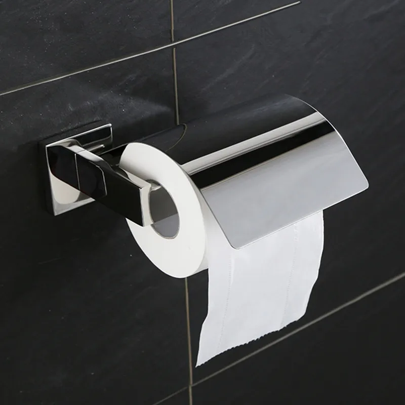 Toilet Paper Holder Alise PH-QMZ-17A1 SUS304 Stainless Steel Tissue Holder with  Polished Chrome