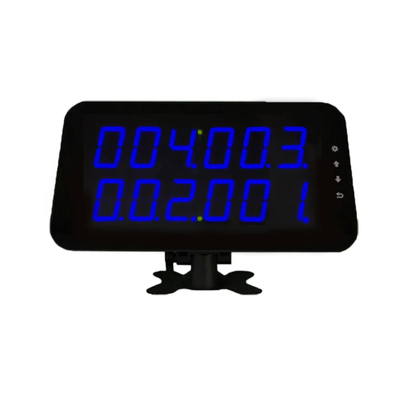 

Ycall High Quality Touch Screen Restaurant Order Device LED Display Wireless Calling Receiver Panel K-4-D-blue