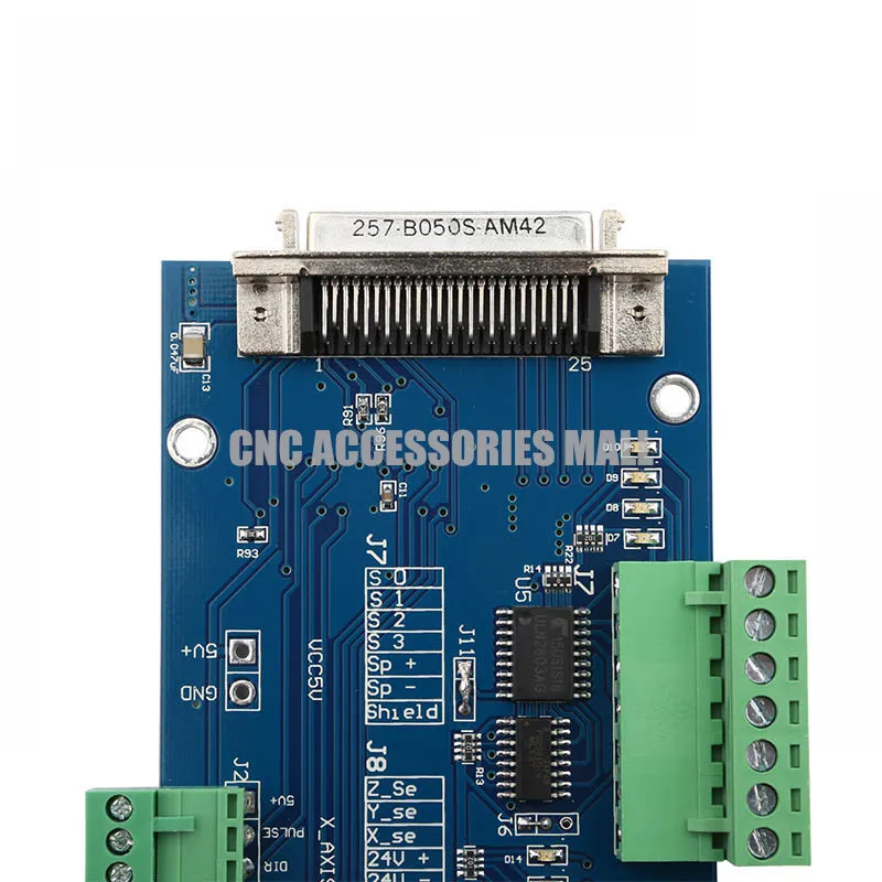 Engraving machine DSP handle wiring card 0501 handle wiring board, Only connect board cnc parts