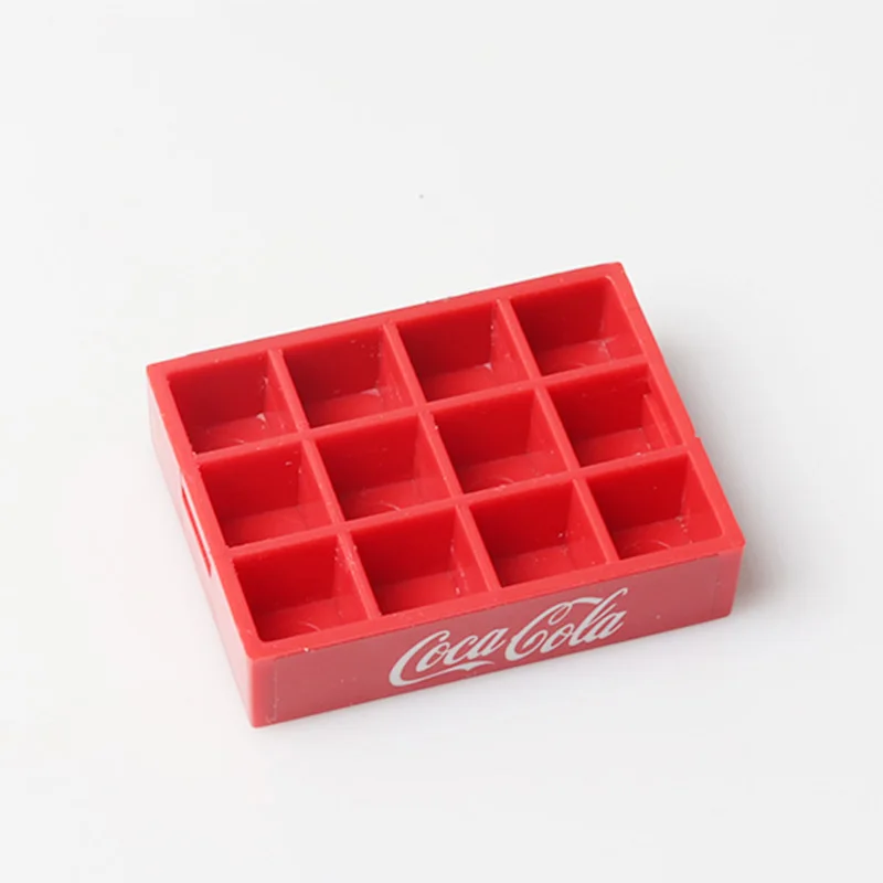 RC Mini Coke Bottle & Tray Decoration Accessory Tools For 1/10 RC Crawler Car Axial SCX10 TRAXXAS TRX4 RC4WD D90 TF2 Tamiya CC01