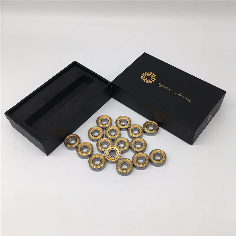 Water Resistant Washable Bearing Professional Stainless Steel 7-beads 608 Inline Skates FSK Slalom Speed Roller ILQ-11 ABEC-11