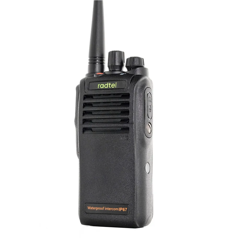 RADTEL RT-67 UHF 400-470 MHz Professionelle Handheld Wasserdichte Two Way Radio IP67 Wiederaufladbare Tragbare 5W Walkie Talkie