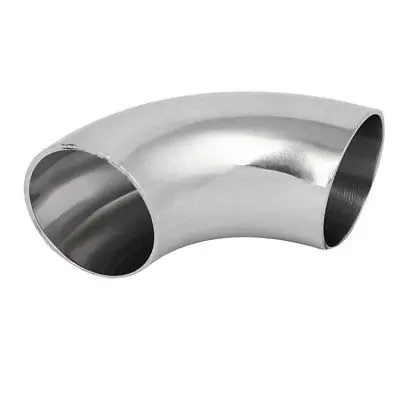 

38mm Dia 304 Stainless Steel Sanitary Ferrule Elbow 90 Degree Pipe Fitting