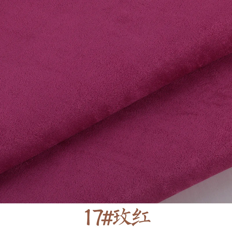 50x150cm Faux Suede Fabric Solid Color Modern Home Textile Sewing Patchwork Fabric DIY Material For Garments Decoration