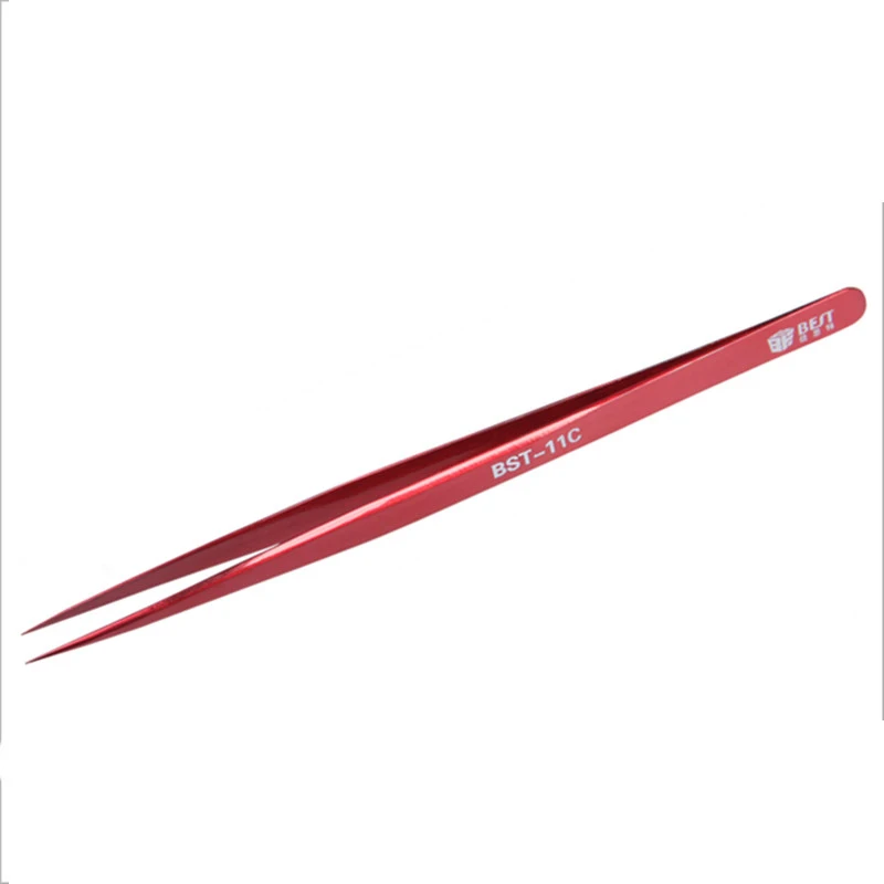 Precision Stainless Steel Tweezers Diy Tweezers Herramientas Hand Tools Electrician Tools