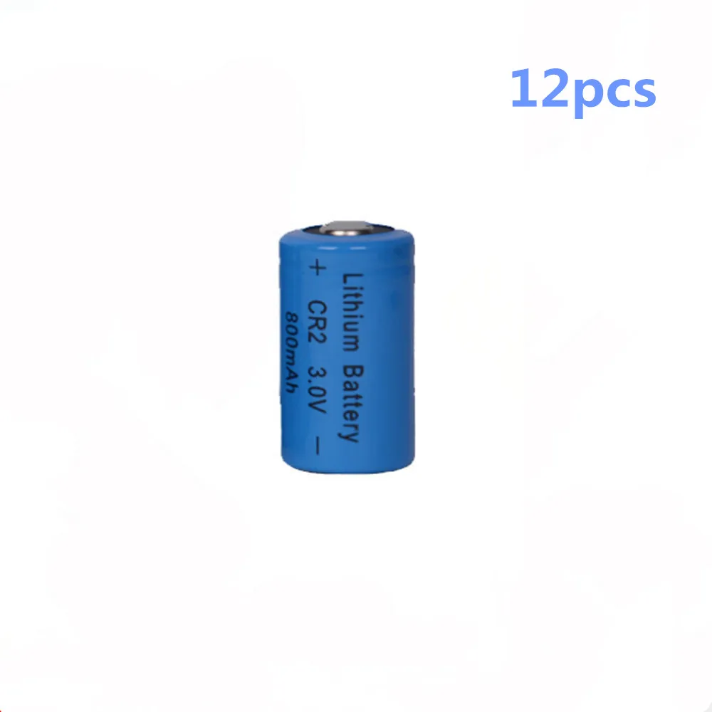 

12pcs/lot SHSEJA Battery CR2 800mah 3V lithium battery for GPS security system camera medical equipment camera lithium battery