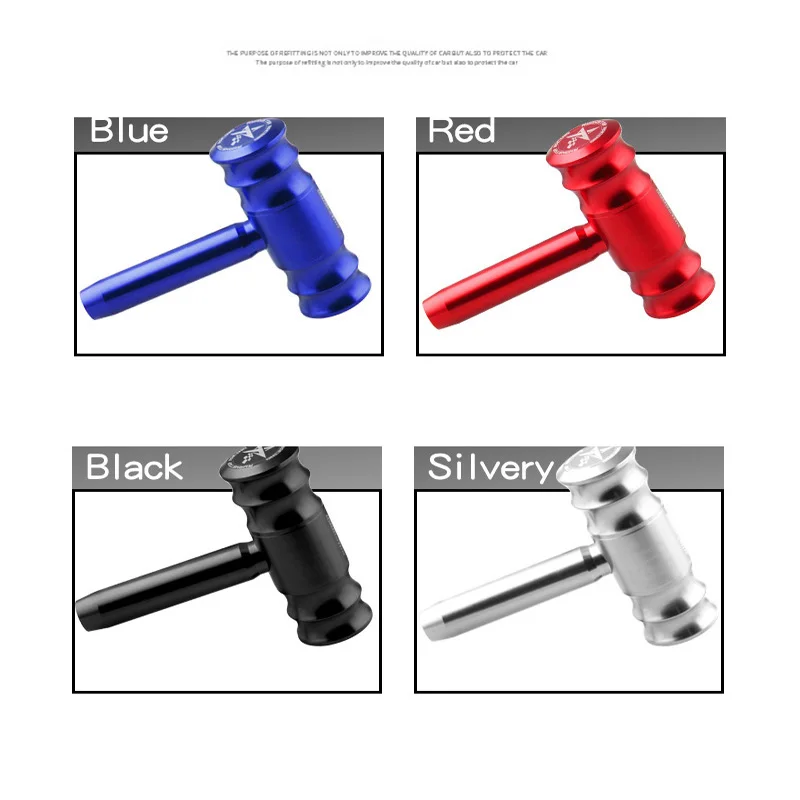 Car Gear Shift Stick Knobs For AT MT Shift Lever Aircraft-imitated Aircraft-shaped shifter 4 aperture switching adapters 115MM