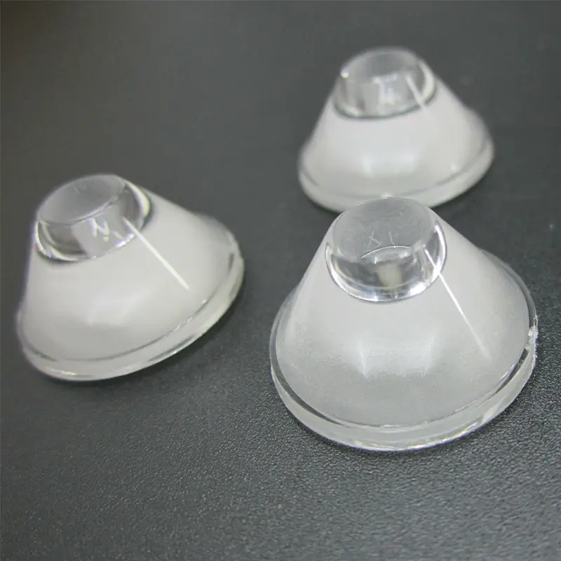 20mm Optical LED Lens PMMA Acrylic Flat Frost Lenses 5 10 15 30 45 60 90 120 Degree For 1 3 5 Watt High Power LED Chip