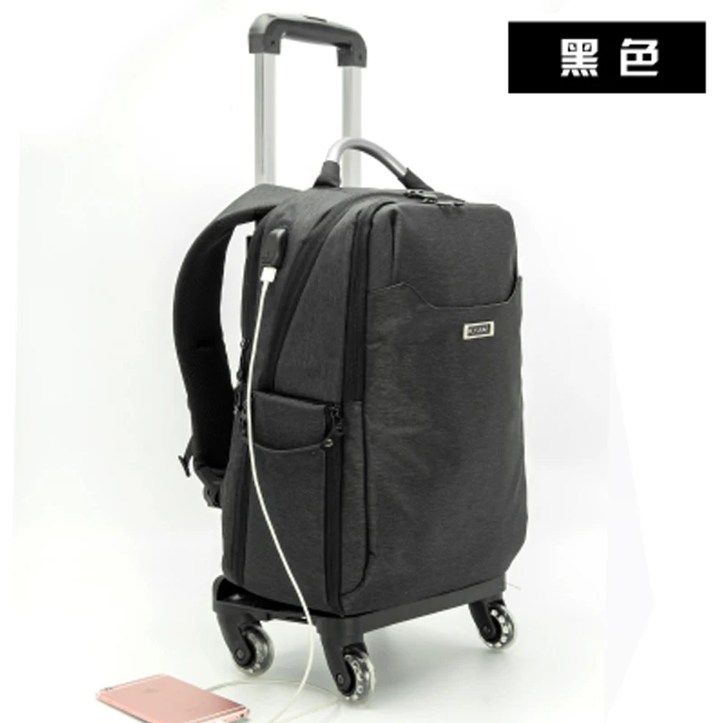 New photography Rolling Luggage brand Digital shoulder handbag on Wheels trolley camera bag Cabin High capacity Trolley suitcase