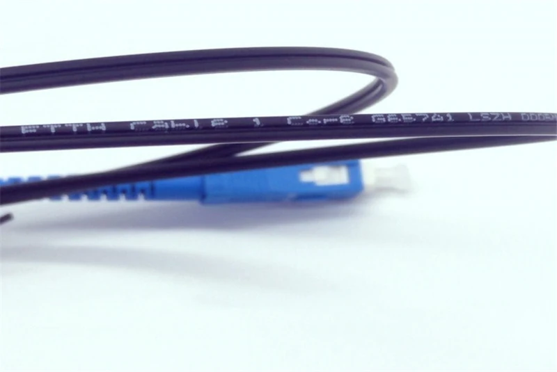 10 шт. 1 м 3MTR одножильный волоконно-оптический соединительный кабель LC-LC SC-SC черный цвет 1 ядро ftth джемпер Бесплатная доставка ELINK