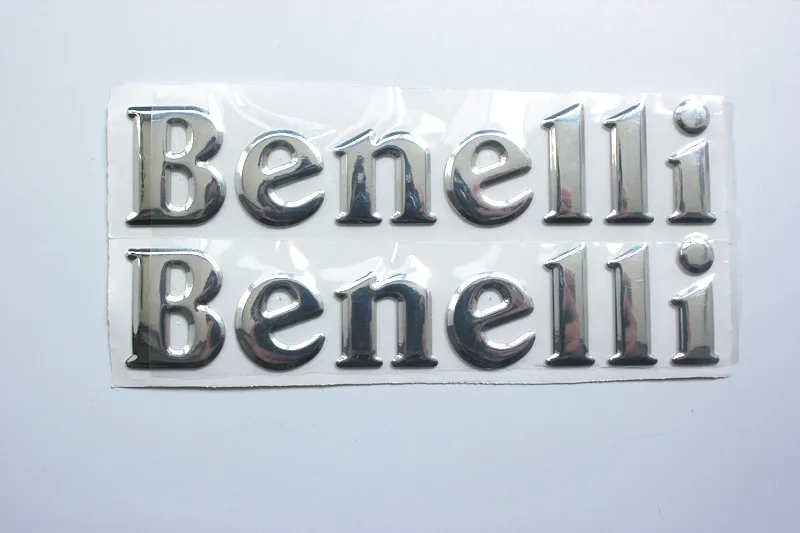 Silver Sticker 3d Emblem Decals Raise Logo Set Kit Sticker For Benelli Bj250 600