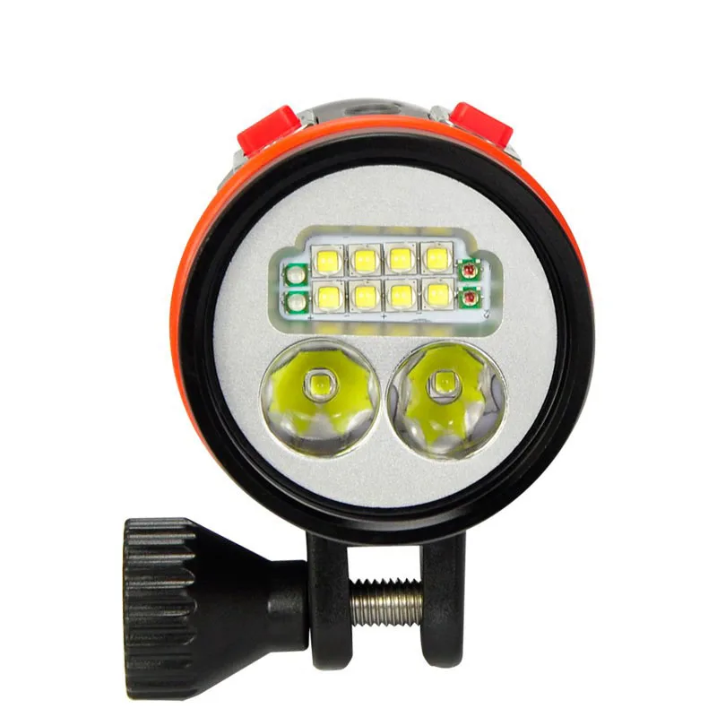 ARCHON Max 240 min time diving photography light Max 5200 lumens white red uv LED diving underwater HD video photo diving lights