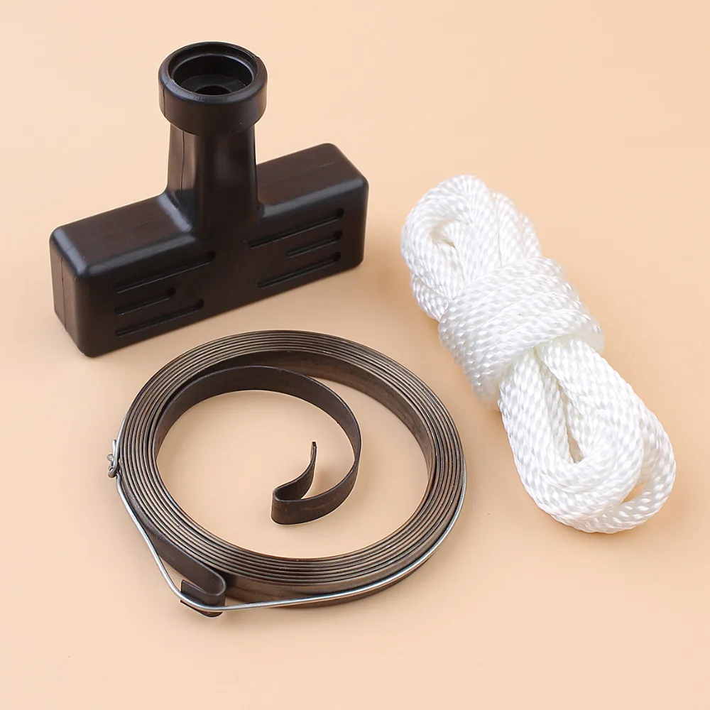 Kit de cuerda de agarre de mango de resorte de arranque de retroceso para HONDA GX120, GX160, GX200, 168F, 170F, 5,5/6.5hp, Motor recortador, desbrozadora