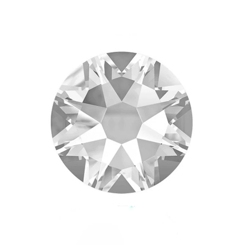 YANRUO 2088NoHF 8 Big 8 Small Non Hotfix DIY Strass Crystal Rhinestones Stick On Nail Art Decorations DIY Needlework Clothes