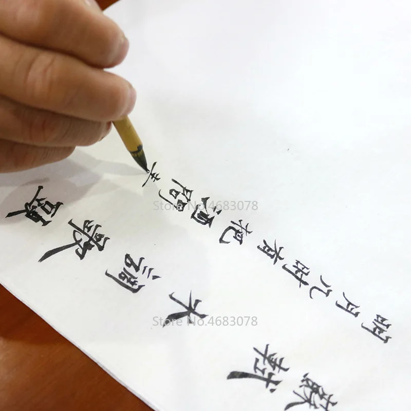 7Pcs/Set Hot Sale Chinese Calligraphy Brushes Pen Woolen and Weasel Hair Small Regular Script Writing Brushes