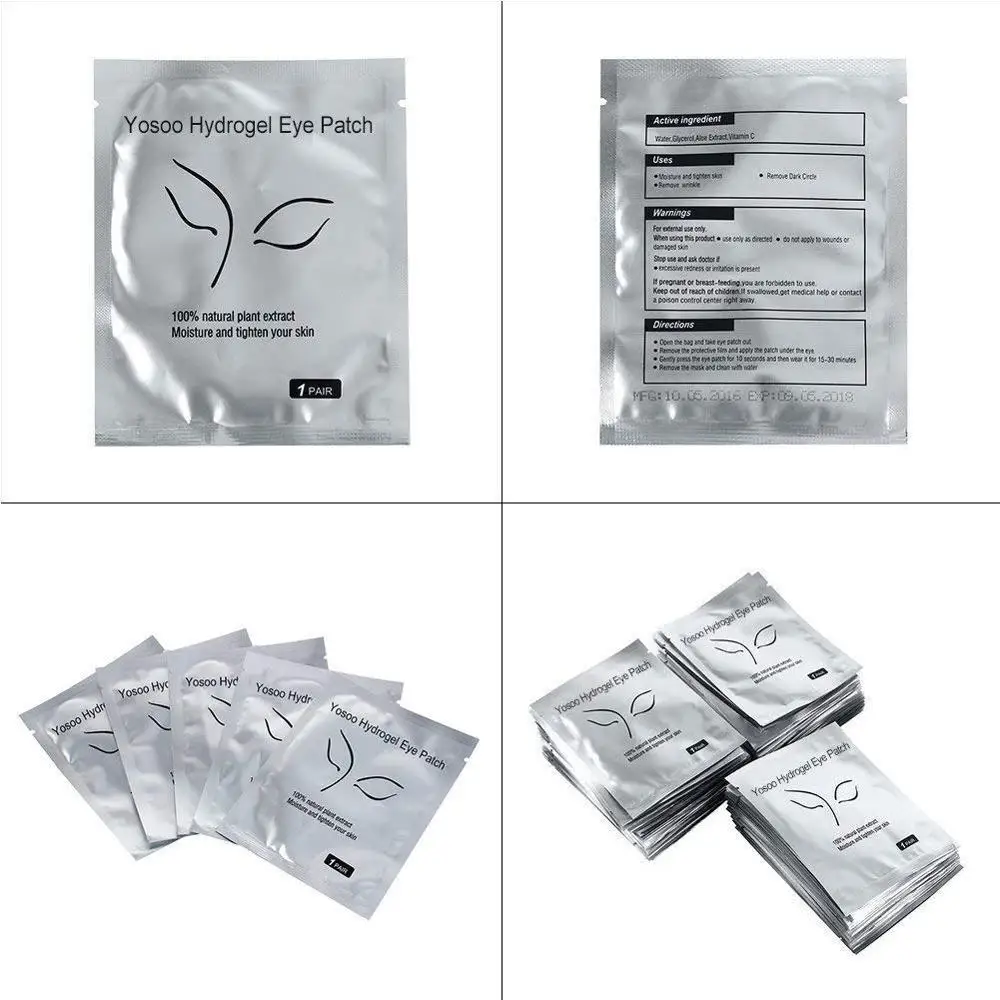 50/100 คู่ขนตาภายใต้ Eye Pads Lash Eyelash Extension กระดาษแพทช์ Eye เคล็ดลับสติกเกอร์ Wraps Make Up Tools