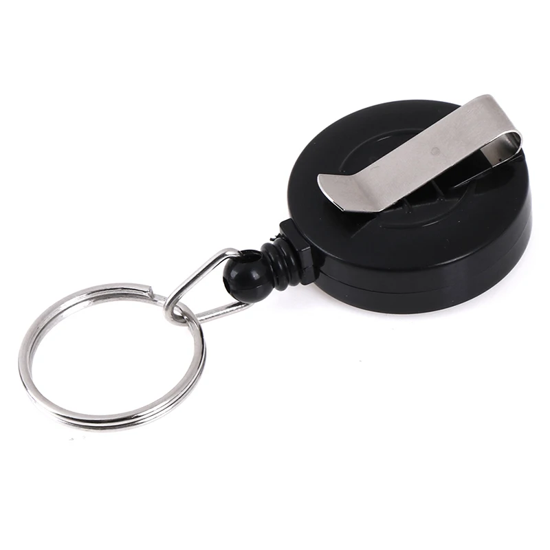 1pc Heavy Duty Retractable Reel Badge ID Holder Belf Clip Nurse Name Card Key Ring