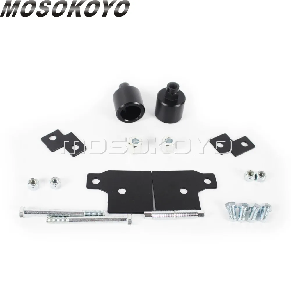 2 "kit de suporte de choque completo dianteiro & traseiro do elevador para polaris sportsman 500 600 700 800 1999-2015 espaçadores da mola