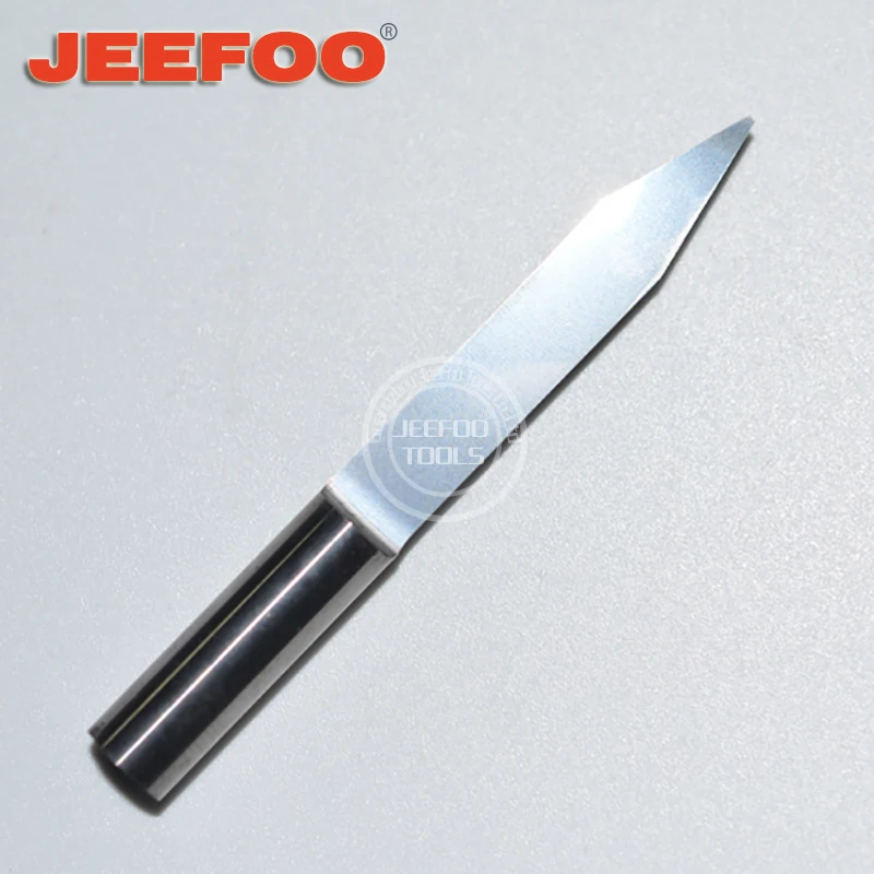 6*30 Degree*0.4*25H*50L  Flat Bottom Wood Engraving Router Bits/End Mill Engraving Blade/ Sharp Solid Carbide Tool