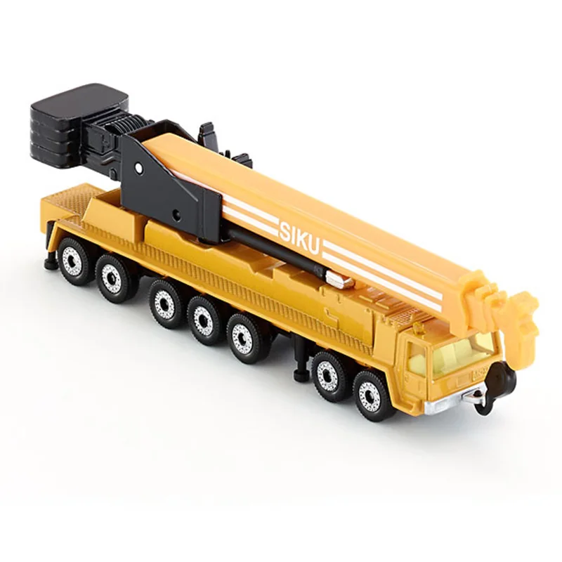 Siku High quality 1:87 Heavy - duty crane engineering car alloy toy truck model kids juguetes The boom is retractable