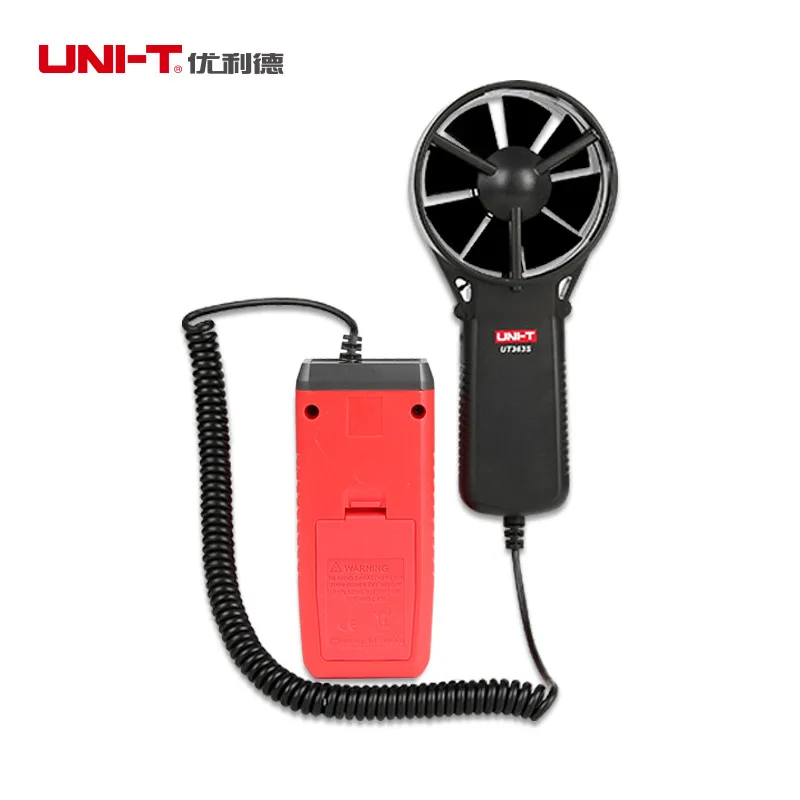 UNI-T UT363S مقياس شدة الريح الرقمي المنفصل؛ أداة قياس درجة حرارة الرياح لسطح البحر والبيئة الأرصاد الجوية/الرياح