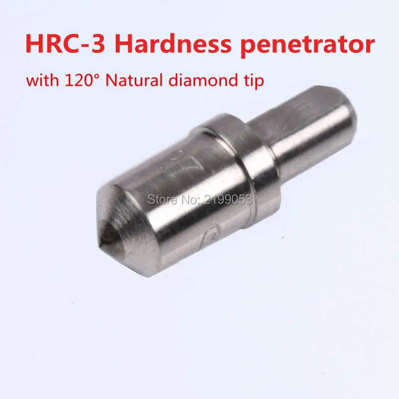 Rock well Hardness Tester Use Diamond Indenter 120 Degree Hardness Penetrator HRC-3 free shipping 1pc