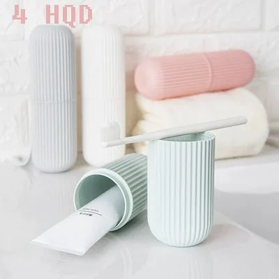 Simple Portable Toothbrush Cup Storage Toothbrush Box Daily Necessities Travel Wash Cup Wash Box Couple Wash Cup