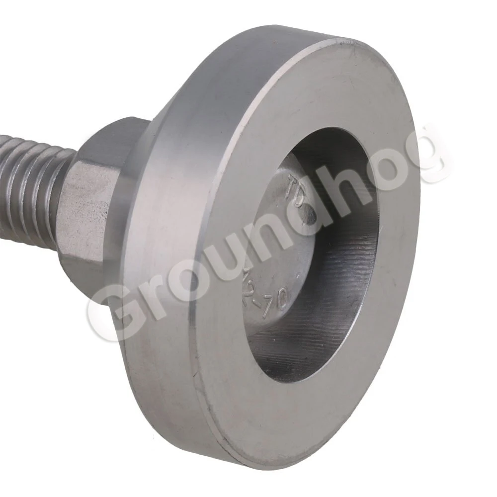 4Pcs Adjustable Feet Thread Dia M12x50mm Fixed Universal Leveling Stainless Steel feet foot for Machine Furniture 1.5 ton load