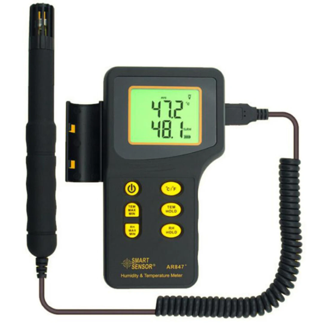 LCD Humidity Temperature Meter Digital Hygrometer Thermometer Tester