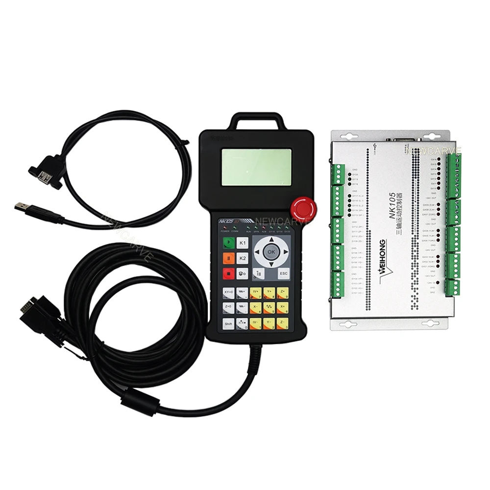 Weihong-controlador Original NK105 G2 G3 DSP, sistema de Control de movimiento de estudio NC de 3 ejes para enrutador CNC, máquina ATC, nueva tallada
