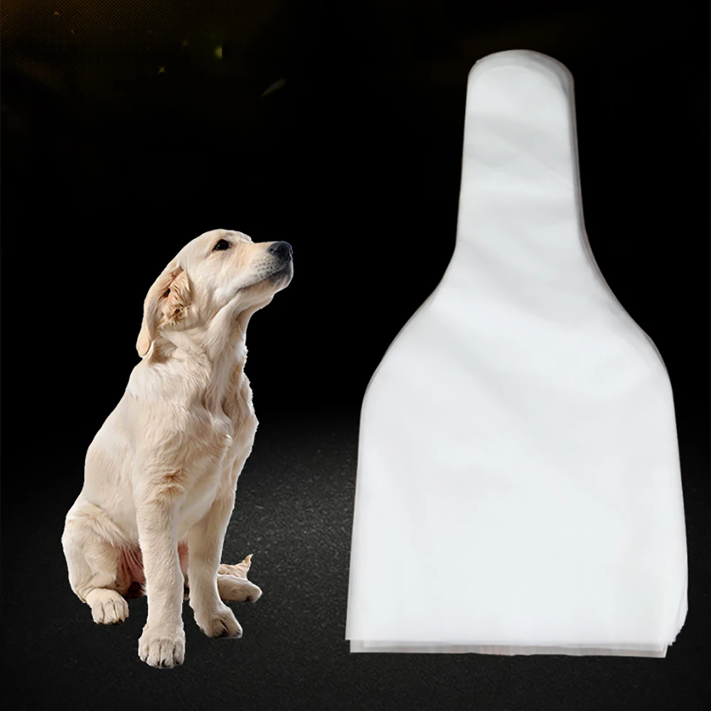 

200PCS Dog Artificial Insemination Semen Collection Bags Sperm Collect Plastic Sisposable Pets Canine Clinic Veterinary Supplies