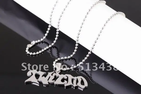 20pcs lot Polished Stainless Steel  performers ICP Charm pendant necklace, birthday gifts Thanksgiving ,Christmas gifts