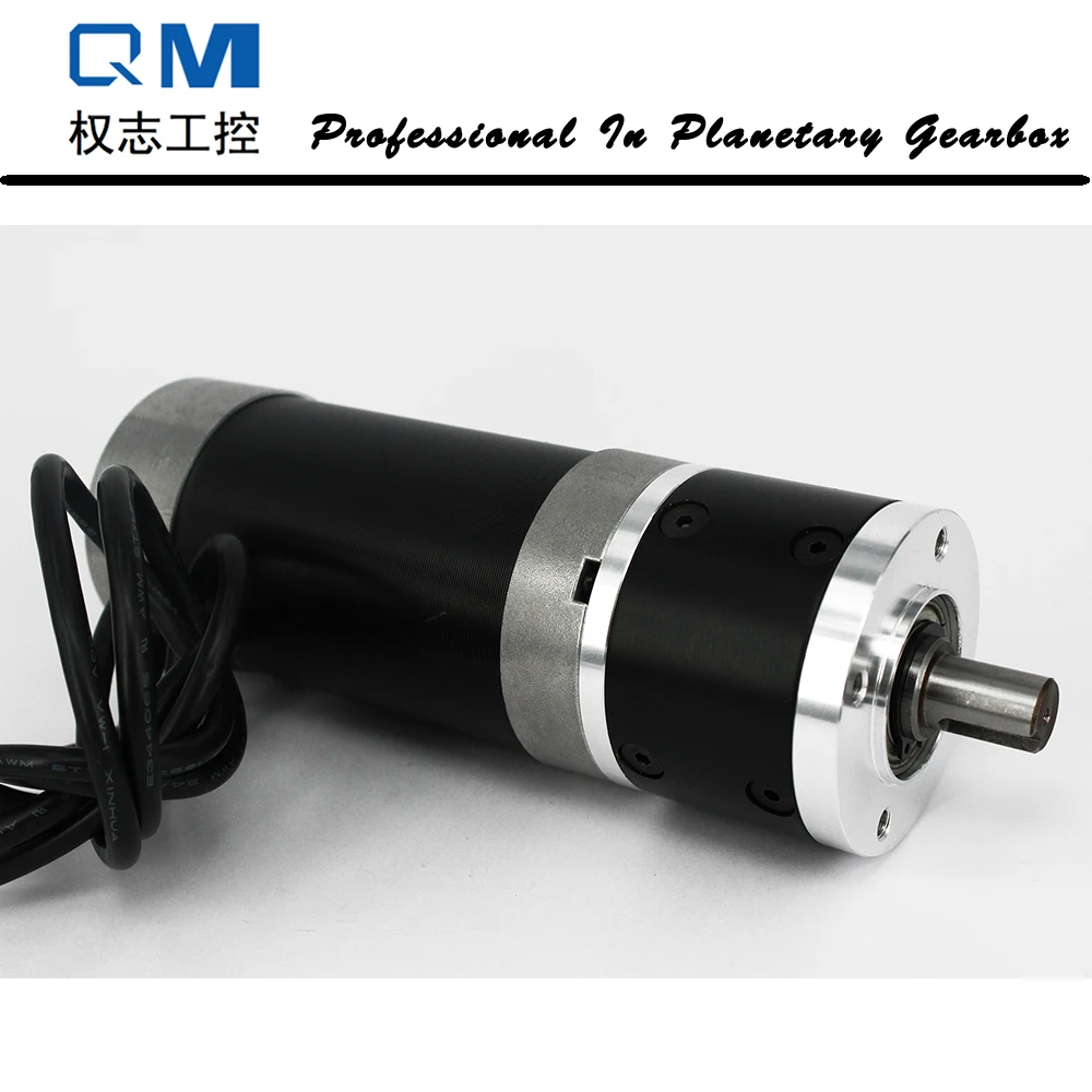 

Gear Brushless DC Motor 24V 180W 4000Rpm BLDC Planetary Reducer Gearbox Ratio 3:1 15Arcmin