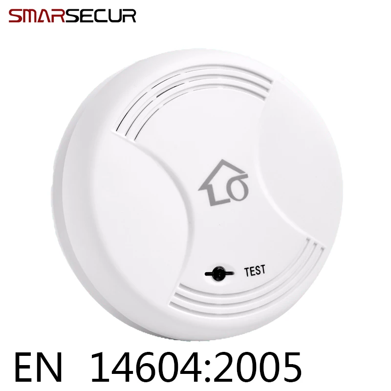 Smarsecur Wireless Fire Protection Smoke Detector Portable Alarm Sensors For G90B plus S4 GSM  Home Security Alarm System