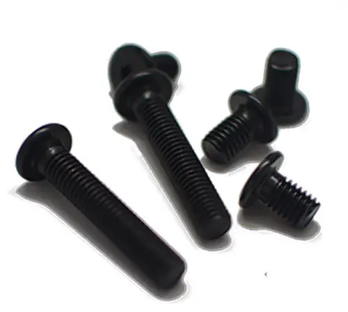 3D printer parts 20pcs M5 Low Profile Screws M5*6/8/10/12/15/20/25mm black color