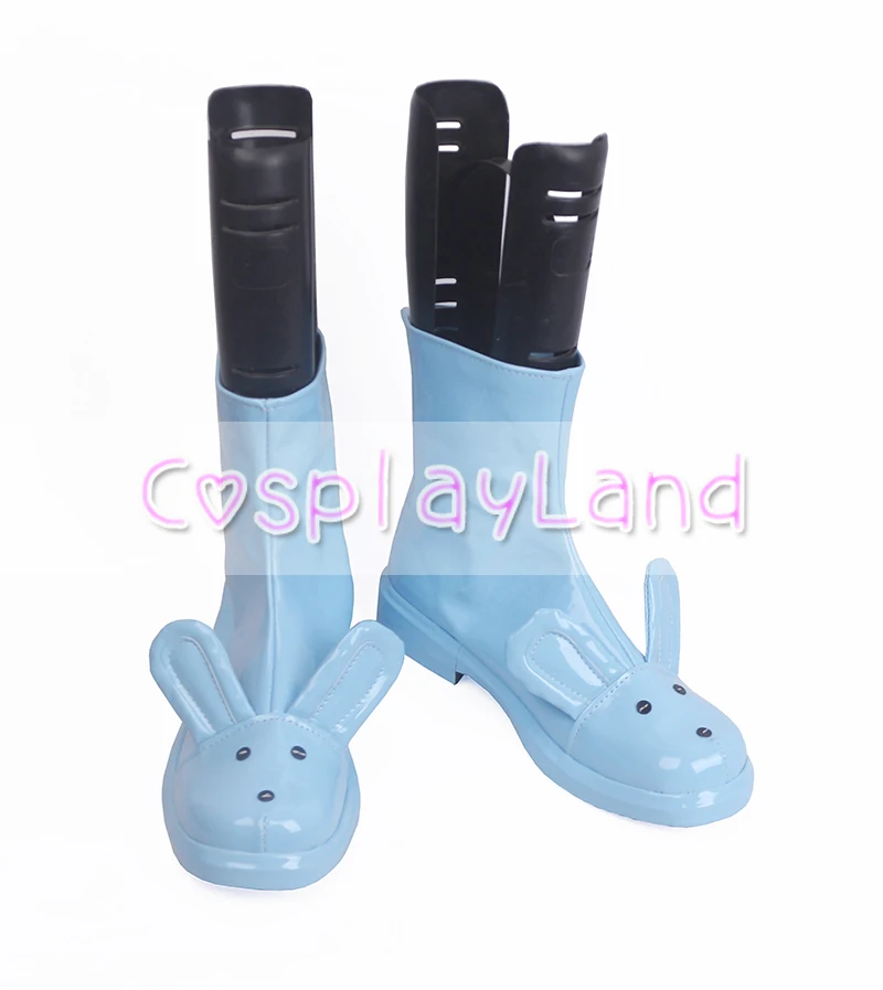 Anime Bunny Brawler Cosplay Shoes Boots Cosplay Costume Accessories For Women Shoes Custom Made Halloween Party Shoes