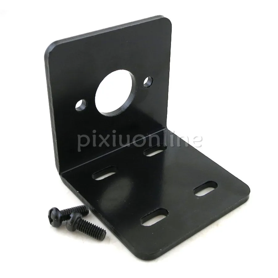

1pc J284 L-shaped High Hardness 775 DC Motor Base Fixed Support with 2 Screws All Metal Holder Drop Shipping Russia