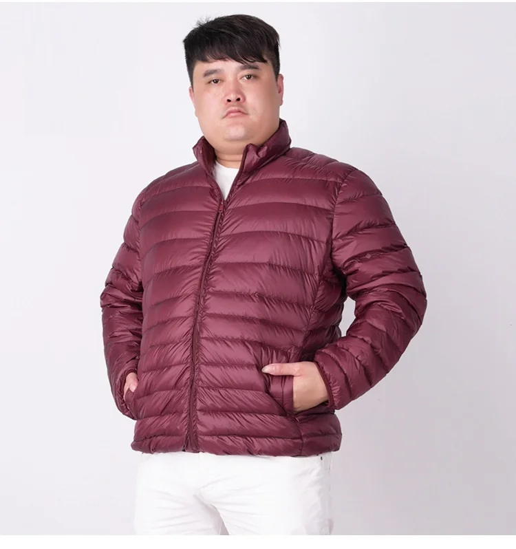 NewBang Plus-Doudoune Ultra Légère pour Homme, Manteau observateur, Chaud, Portable, Coupe-Vent, Parka en Plumes, 10XL, 11XL