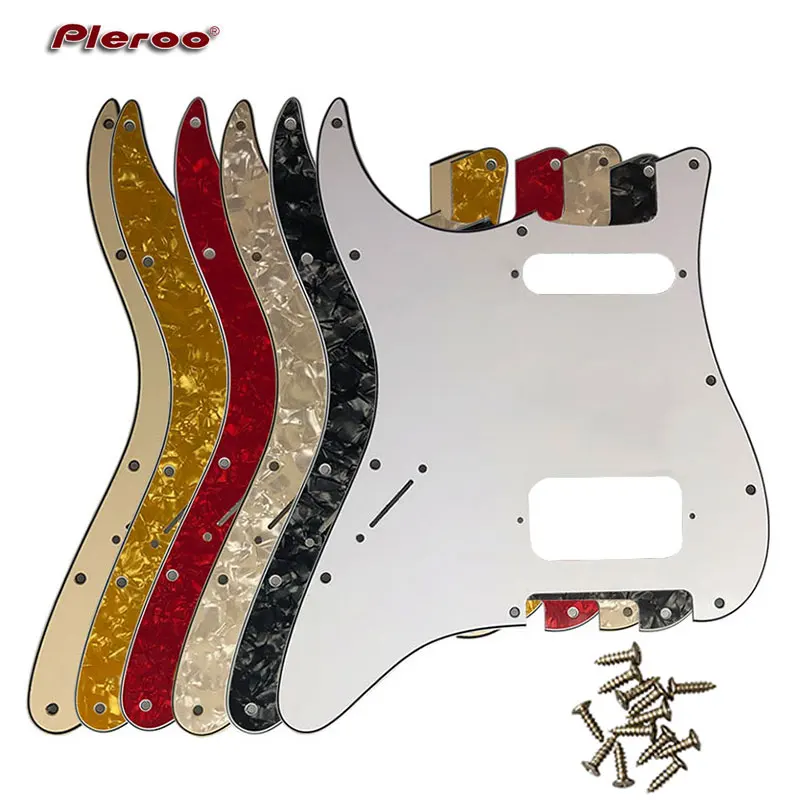 

Pleroo Custom Guitar Parts - For USA / Mexico FD Left Hand 72' 11 Screw Holes Standard St SH Guitar Pickguard Scratch Plate