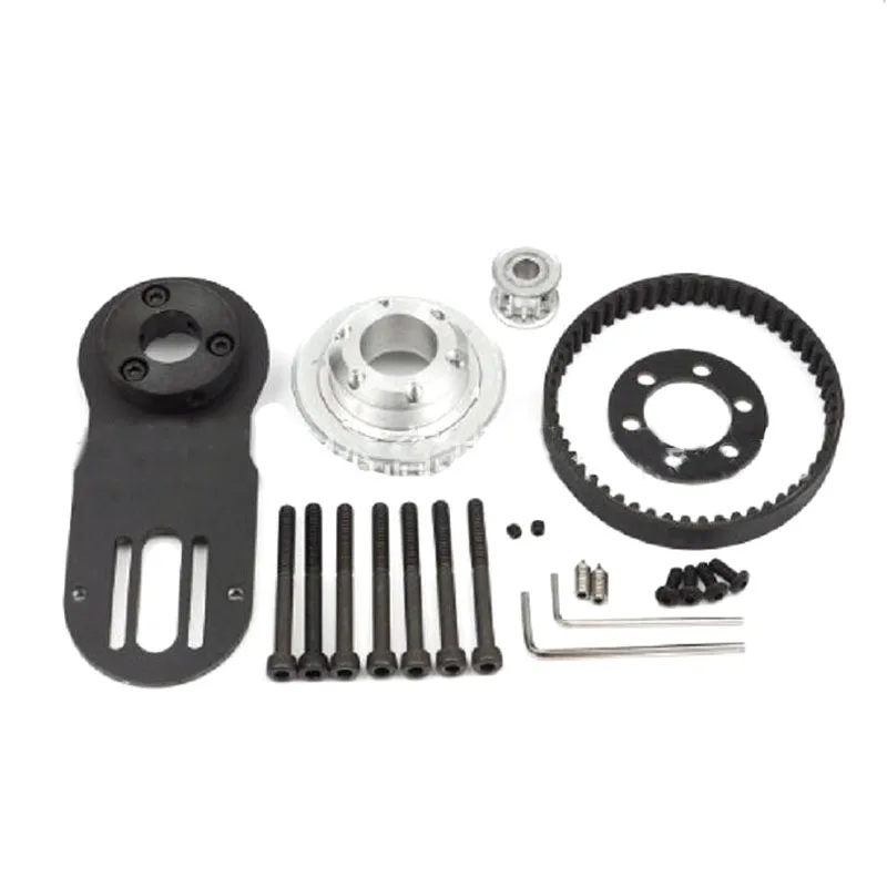 83mm 90mm 97mm Electrical Skateboard 1800W Motor 5M Gear 270mm Belts Kit And Motor Mount Parts  Skateboard Accessories