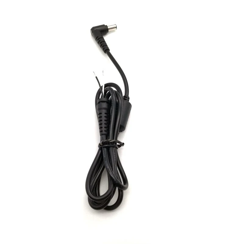 Imagem -02 - Tip Plug 6.5x4.4 mm 6.5*4.4 mm Conector da Fonte de Alimentação Portátil Carregador dc Cabo de Alimentação para Sony Adaptador Jack dc Cabo 1.2m 10 Peças dc