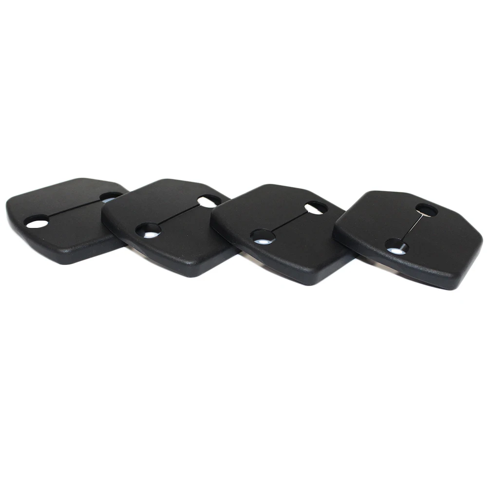 For Ford Focus 2 2005-2013 Fiesta Kuga Escape Car Door Lock Decoration Cover Anti-corrosive Lock Cover 4pcs Car Accessories